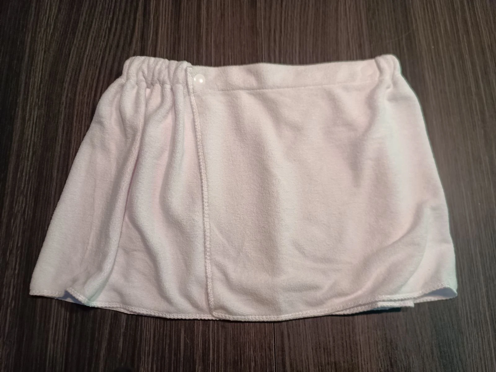 Witte badhanddoek met tailleomvang – photo 2